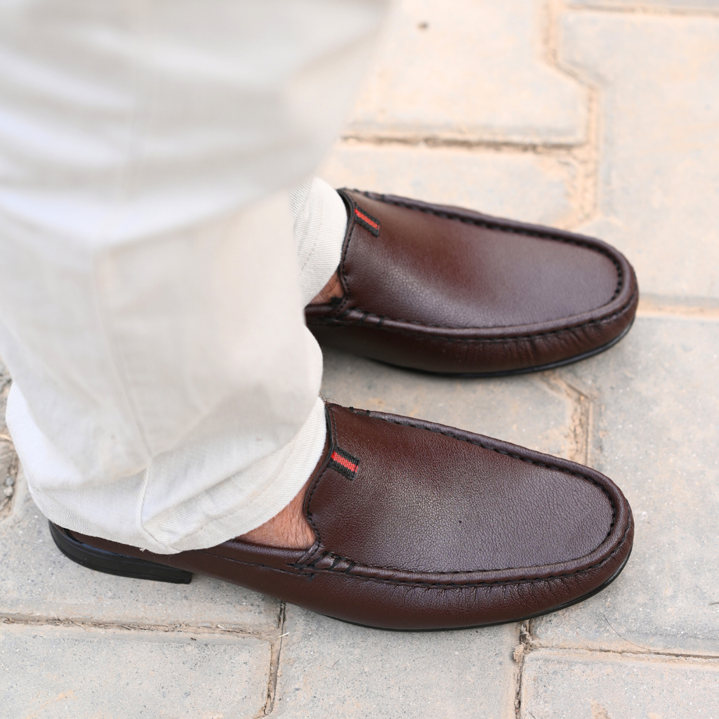 Classic Stitch Formal Loafer – Brown