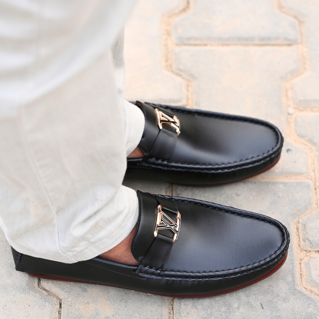 Monogram Slip-On Loafer – Black