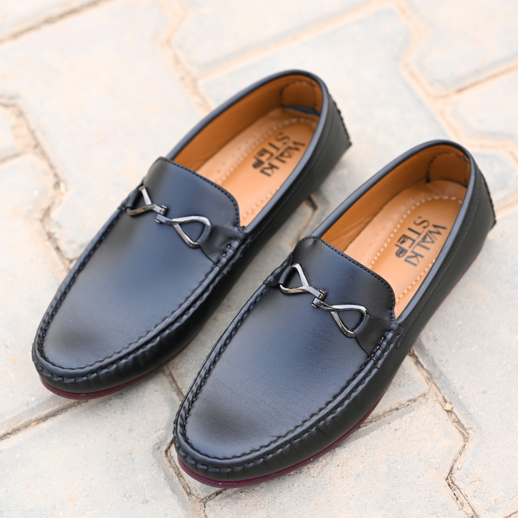 Monogram Slip-On Loafer – Black
