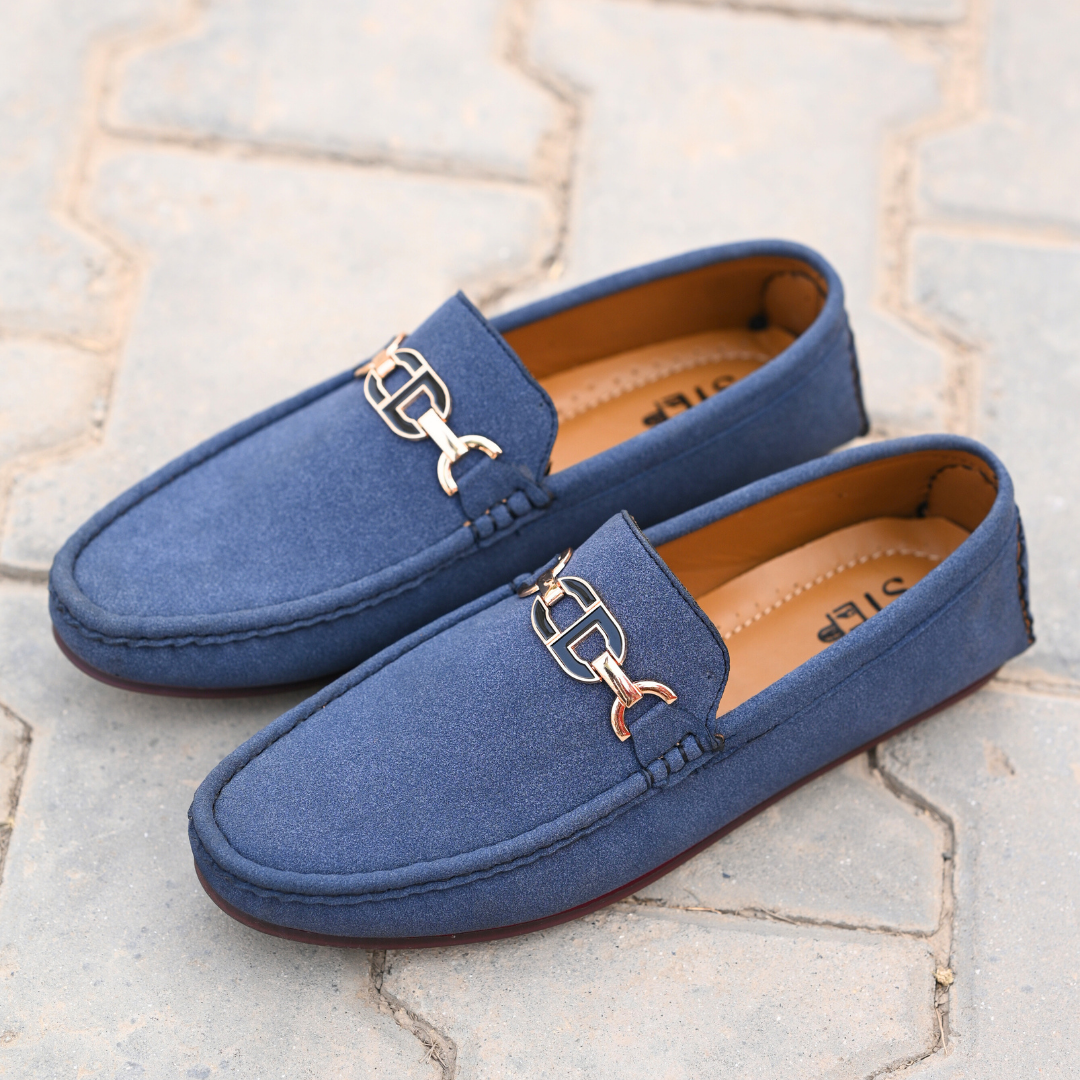 Horsebit Loafer – Navy Blue