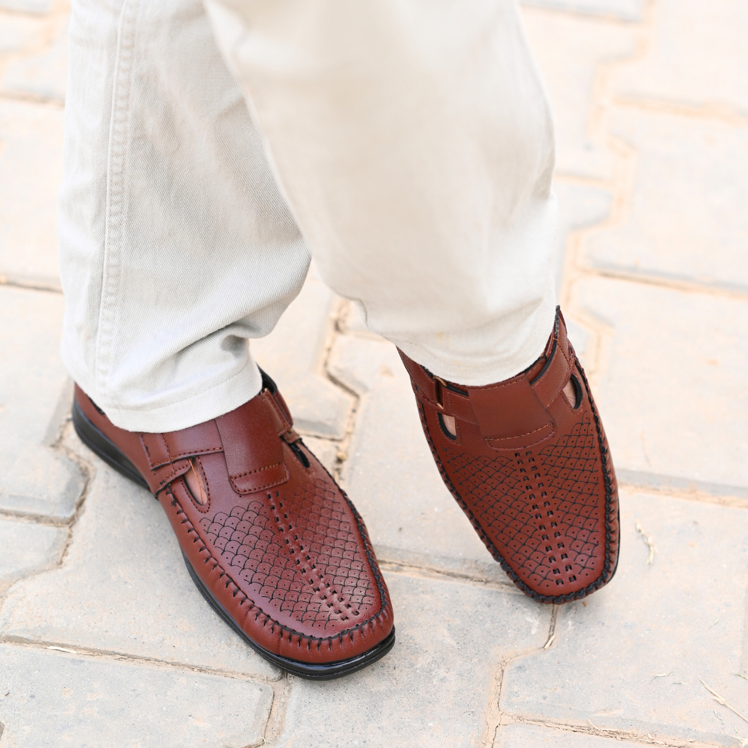 Royal Craft Sandal- Tan Brown