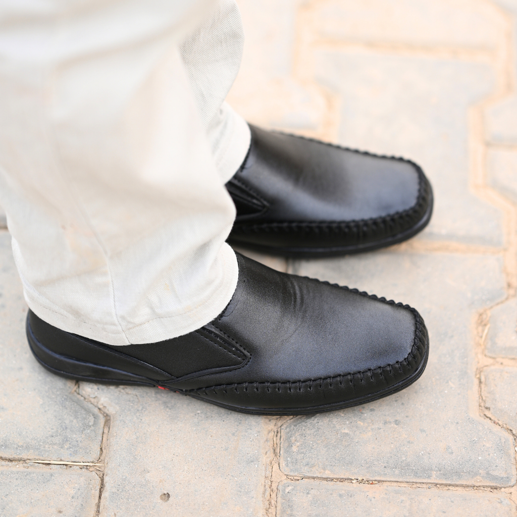 Executive Comfort Slip-On – Jet Black