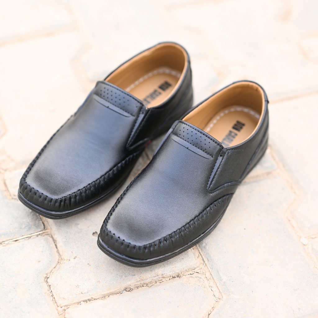 Executive Comfort Slip-On – Jet Black