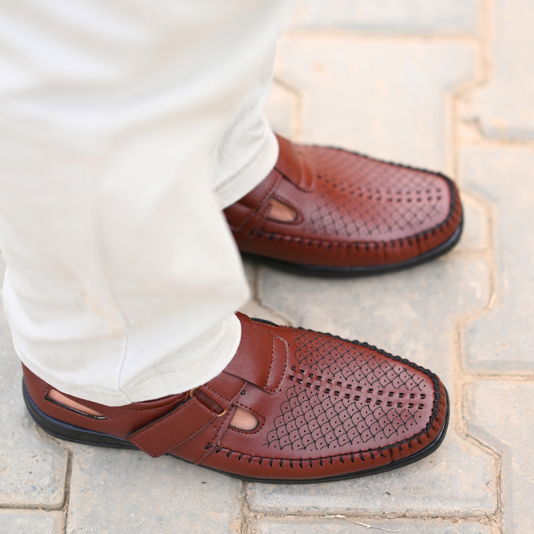 Royal Craft Sandal- Tan Brown