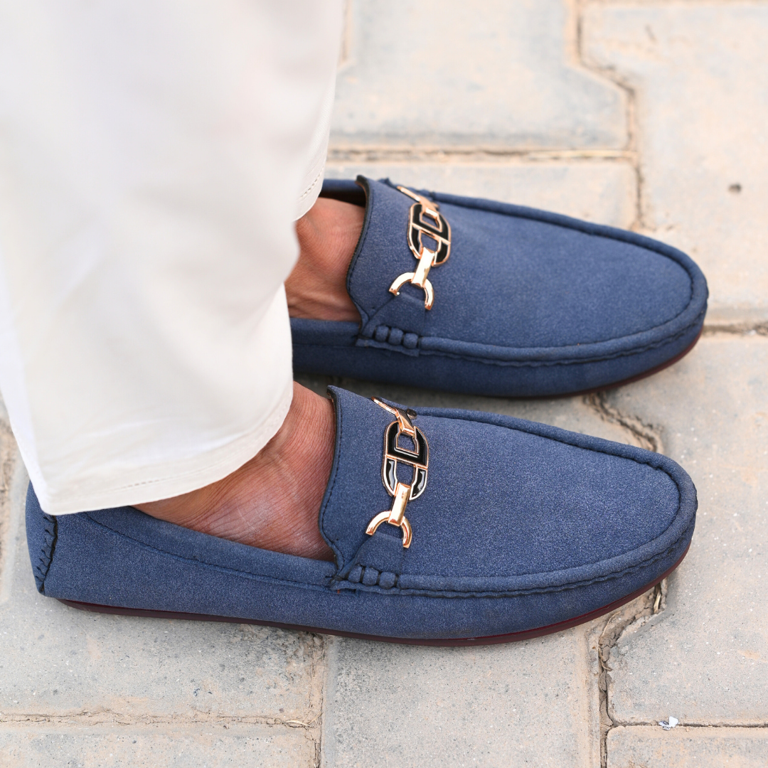 Horsebit Loafer – Navy Blue