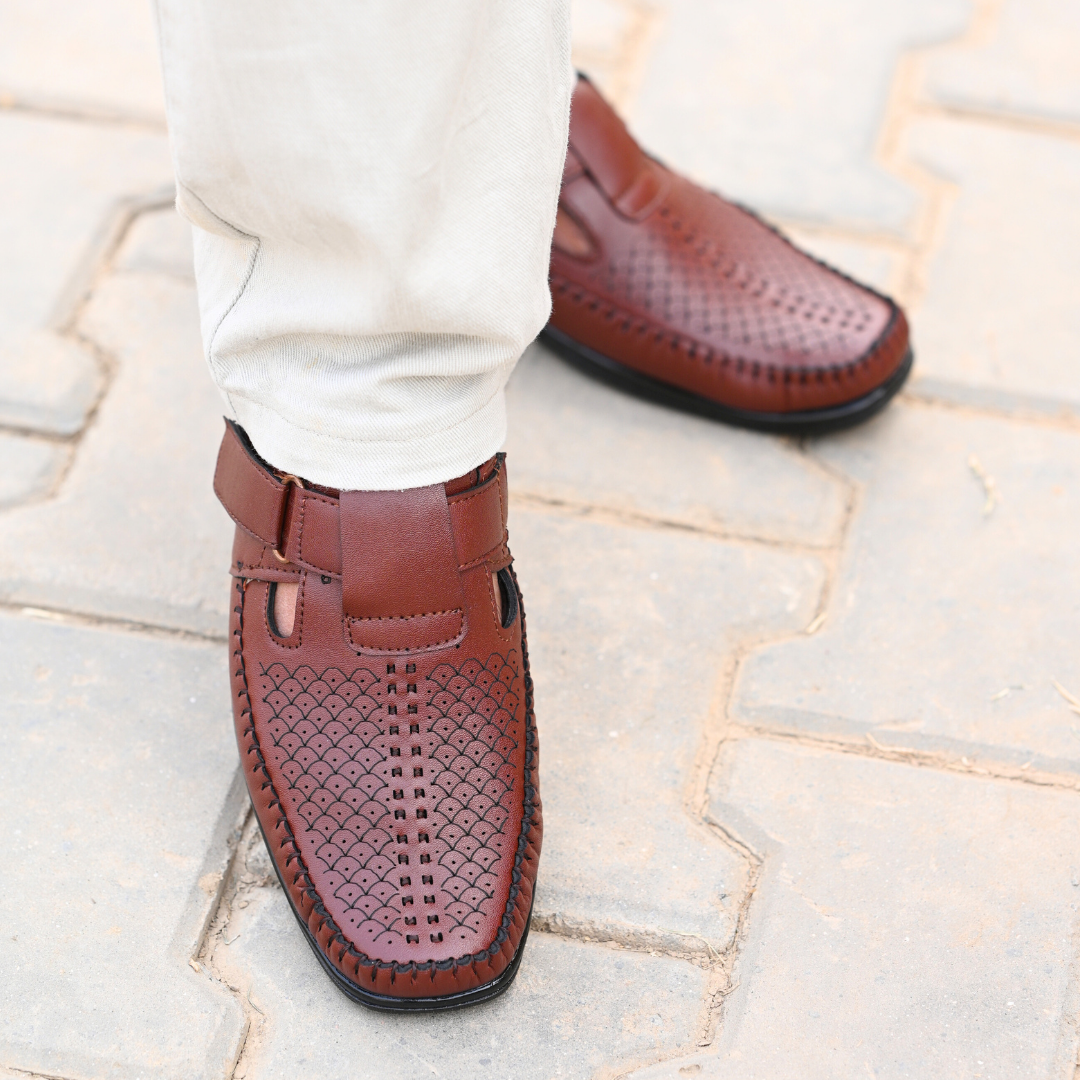 Royal Craft Sandal- Tan Brown