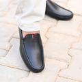 Classic Stitch Formal Loafer – Black