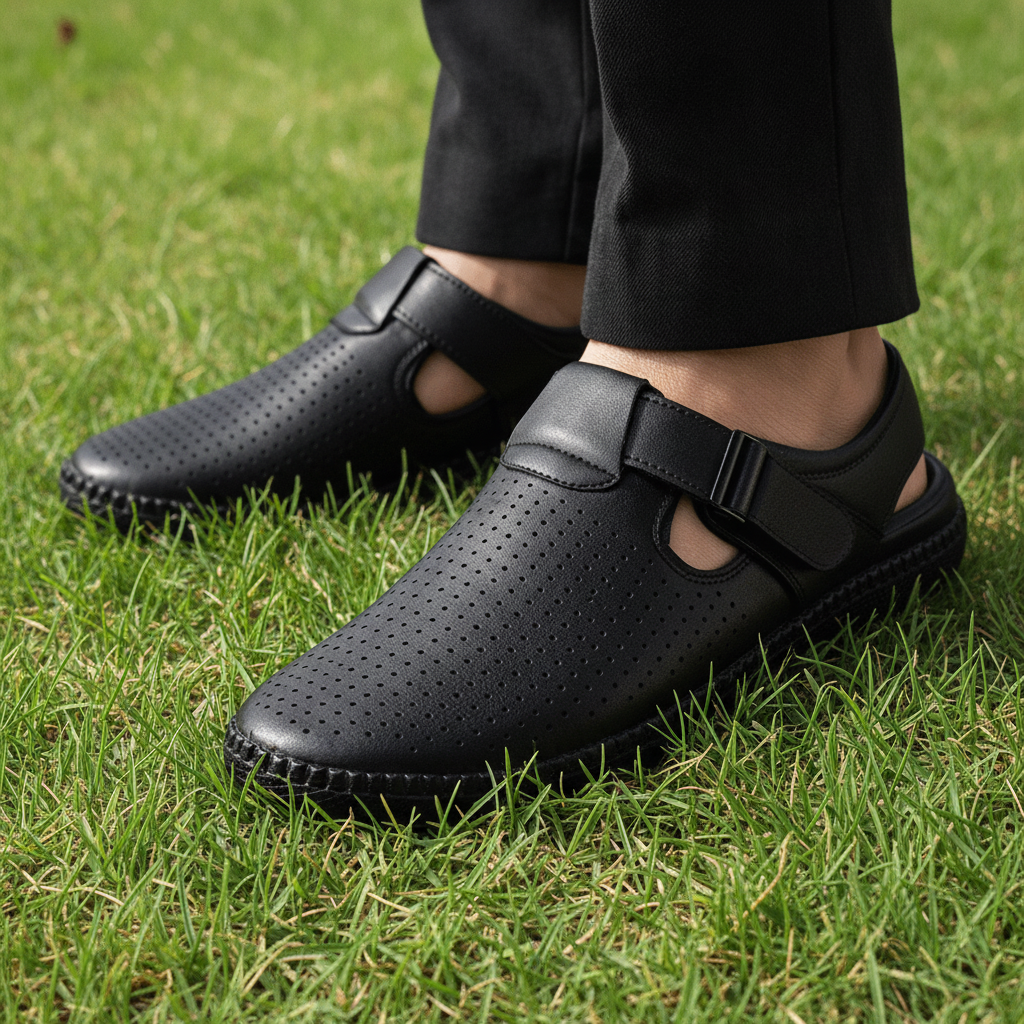 Black Medicated sandel